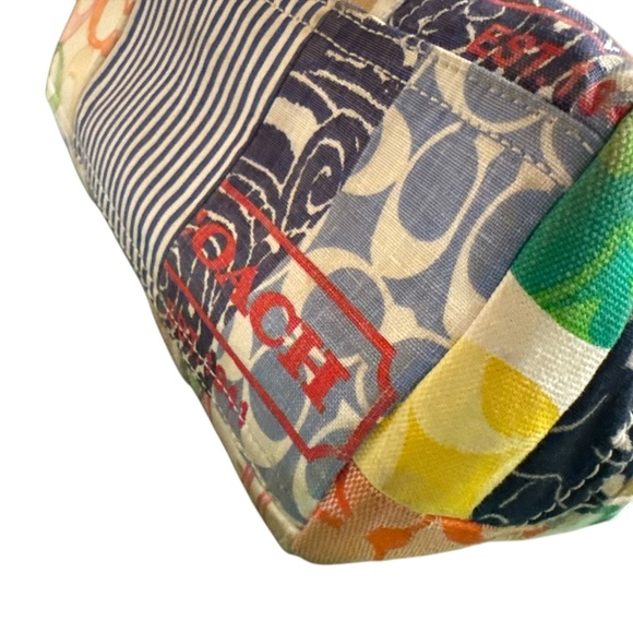 Coach Artistic Brown and Tan Tote Bag - Picture 11 of 16